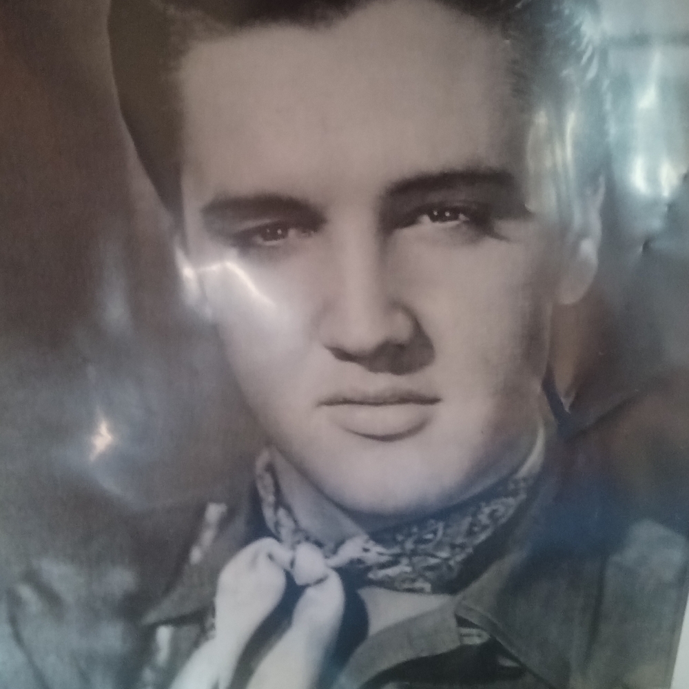 Vintage Black and White Portrait Print